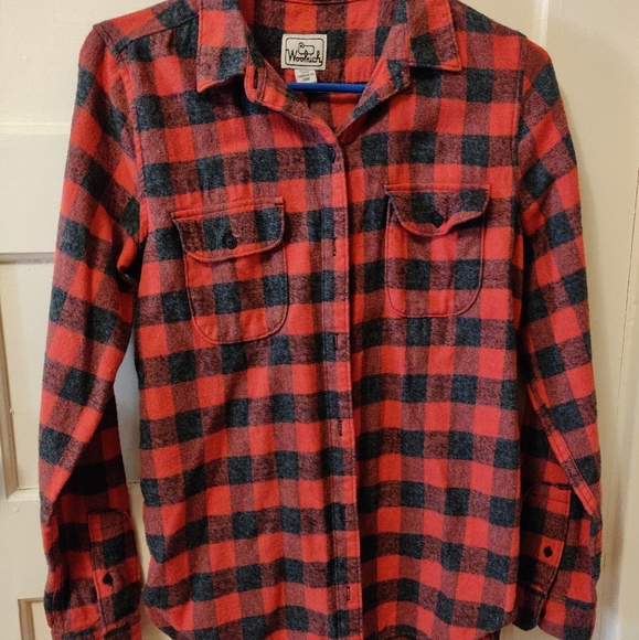 Woolrich Tops - Woolrich Flannel Plaid Shirt - size XS